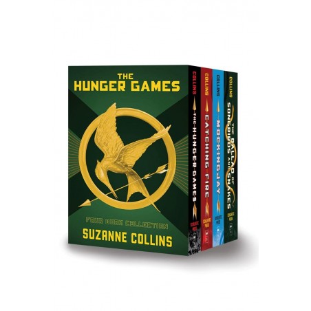 Hunger Games 4-Book Hardcover Box Set (the Hunger Games, Catching Fire, Mockingjay, the Ballad of Songbirds and Snakes)