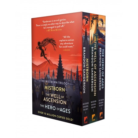 Mistborn Trilogy Boxed Set: Mistborn, The Well of Ascension, and The Hero of Ages